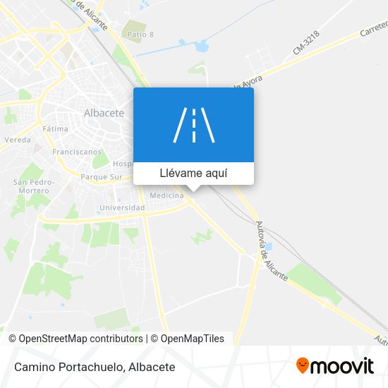 Mapa Camino Portachuelo