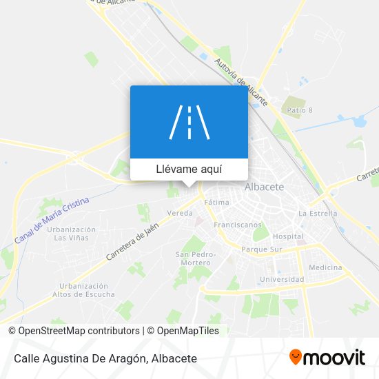 Mapa Calle Agustina De Aragón