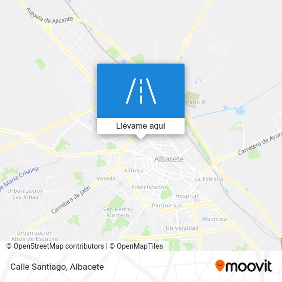Mapa Calle Santiago