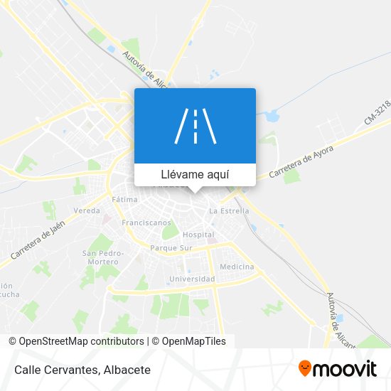 Mapa Calle Cervantes