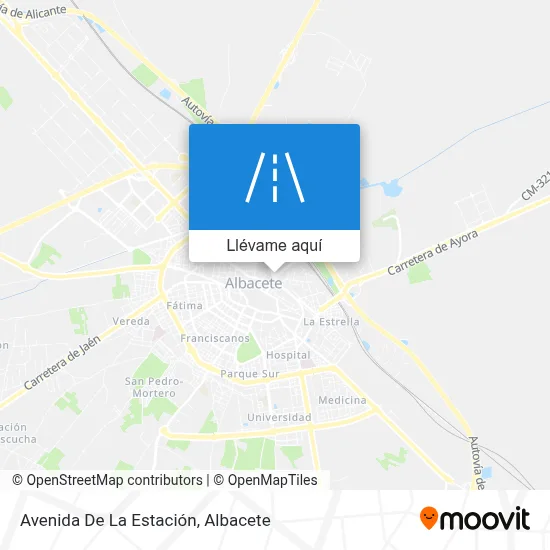 Mapa Avenida De La Estación