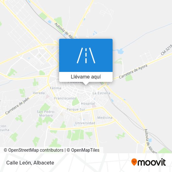 Mapa Calle León