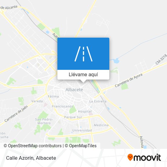 Mapa Calle Azorín