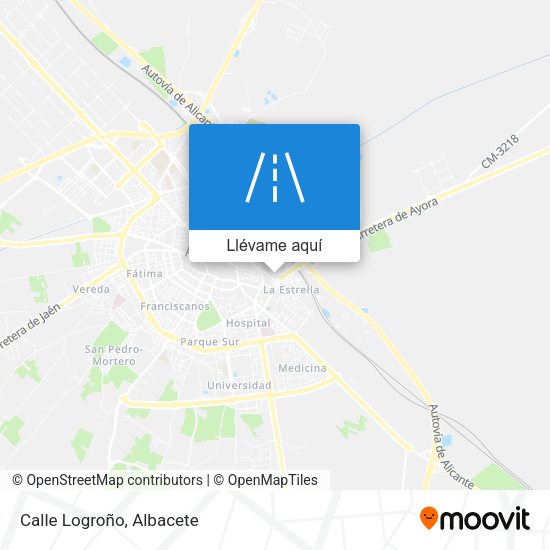 Mapa Calle Logroño