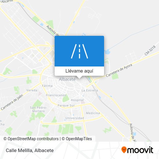 Mapa Calle Melilla