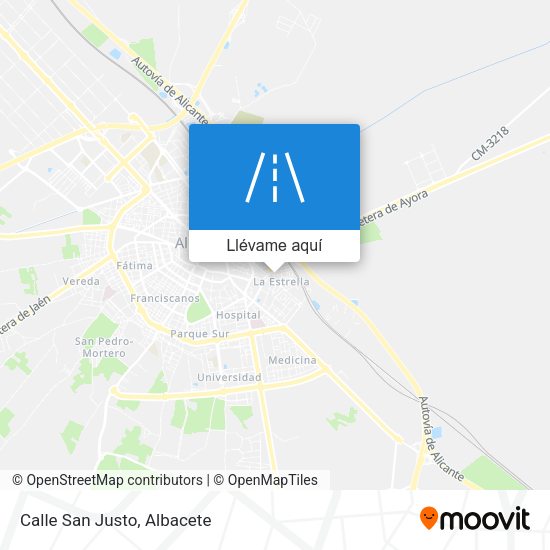 Mapa Calle San Justo