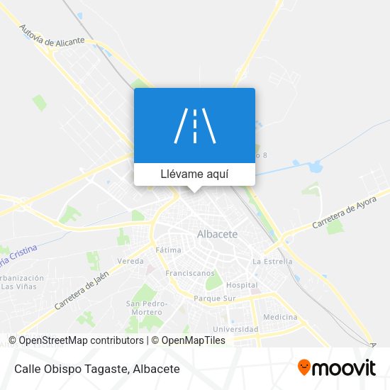 Mapa Calle Obispo Tagaste