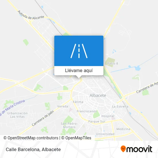 Mapa Calle Barcelona
