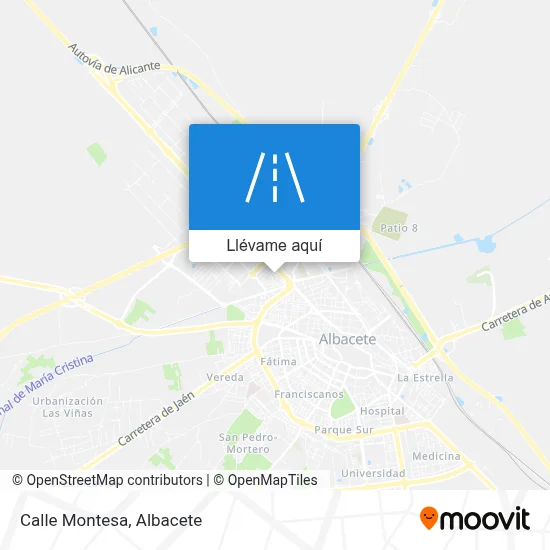 Mapa Calle Montesa