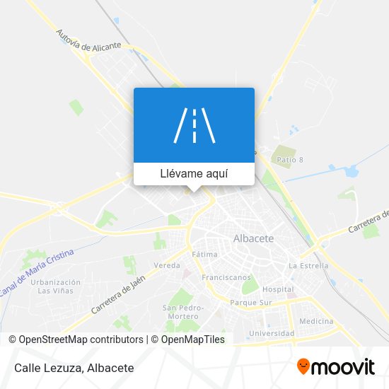 Mapa Calle Lezuza