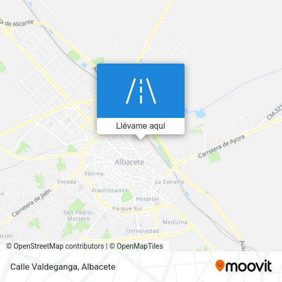 Mapa Calle Valdeganga