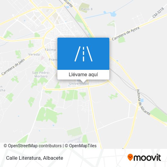 Mapa Calle Literatura