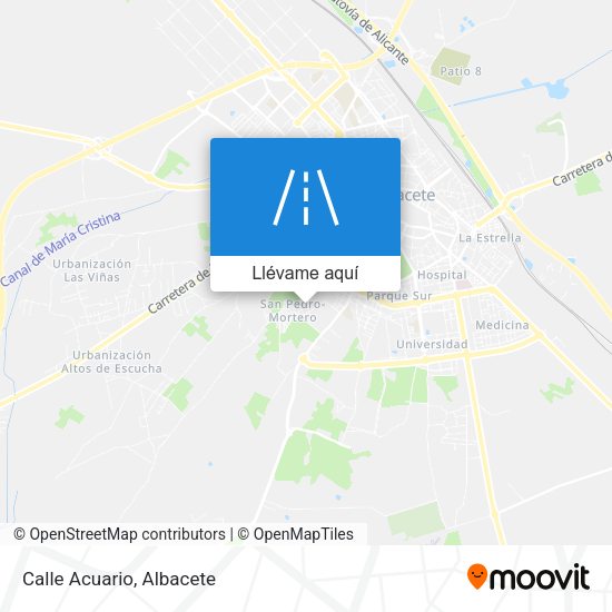 Mapa Calle Acuario