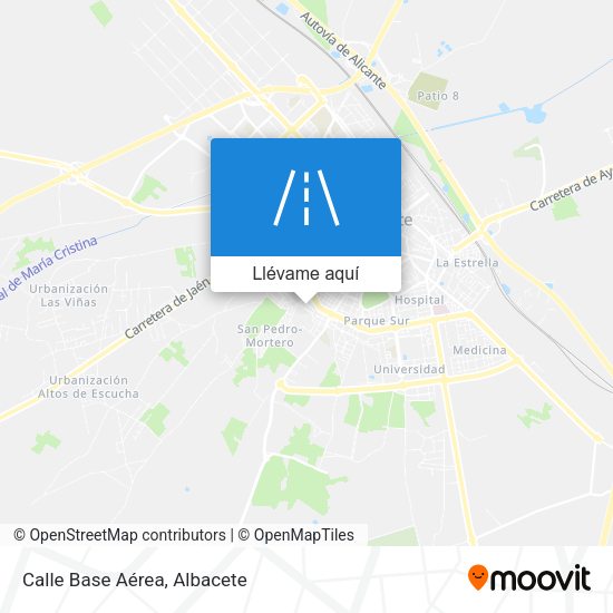Mapa Calle Base Aérea