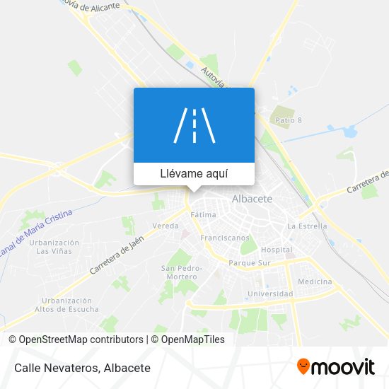 Mapa Calle Nevateros
