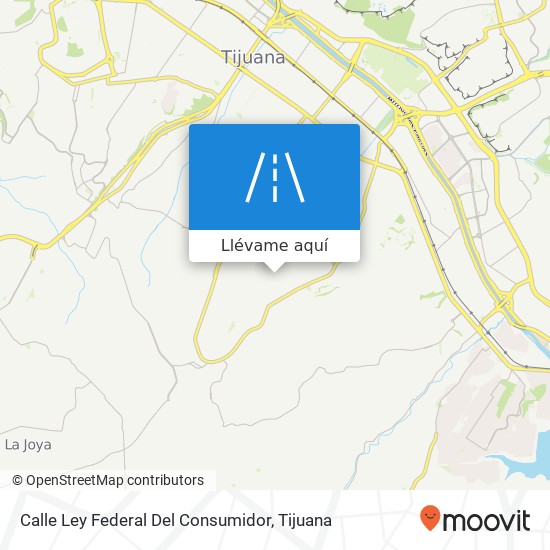 Mapa de Calle Ley Federal Del Consumidor