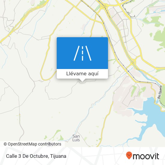 Mapa de Calle 3 De Octubre