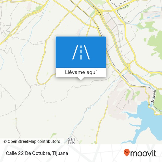 Mapa de Calle 22 De Octubre