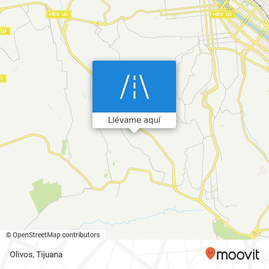 Mapa de Olivos