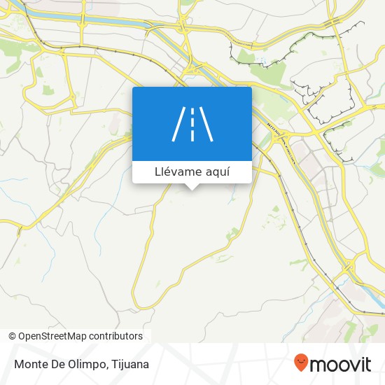 Mapa de Monte De Olimpo