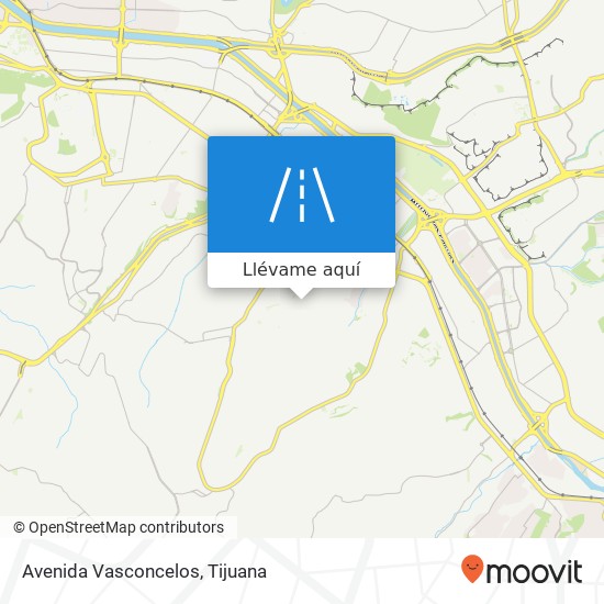 Mapa de Avenida Vasconcelos