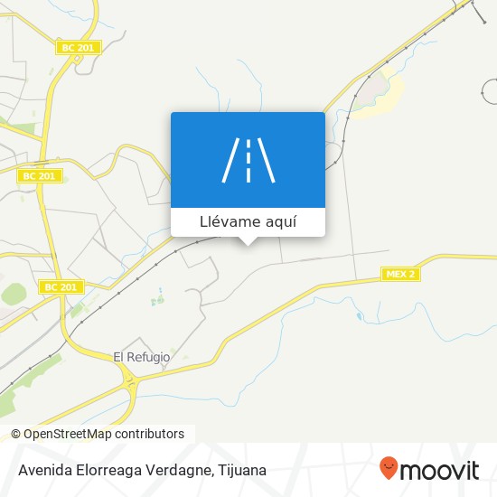 Mapa de Avenida Elorreaga Verdagne