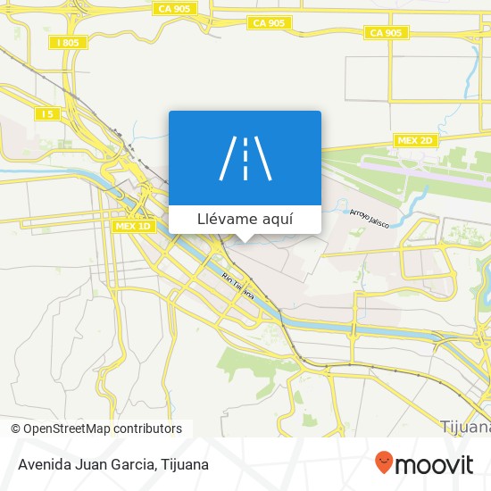 Mapa de Avenida Juan Garcia