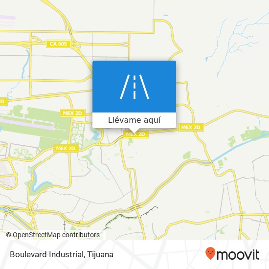 Mapa de Boulevard Industrial