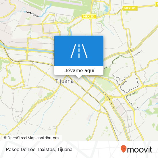 Mapa de Paseo De Los Taxistas