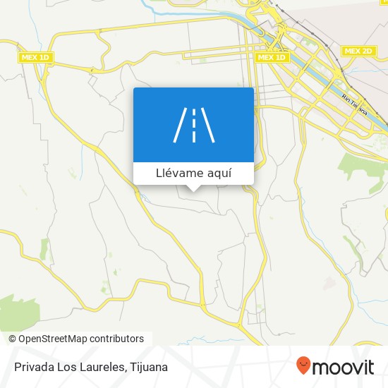 Mapa de Privada Los Laureles