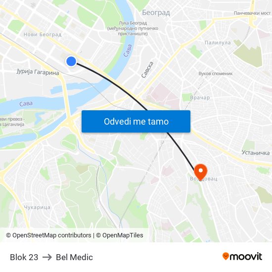 Blok 23 to Bel Medic map