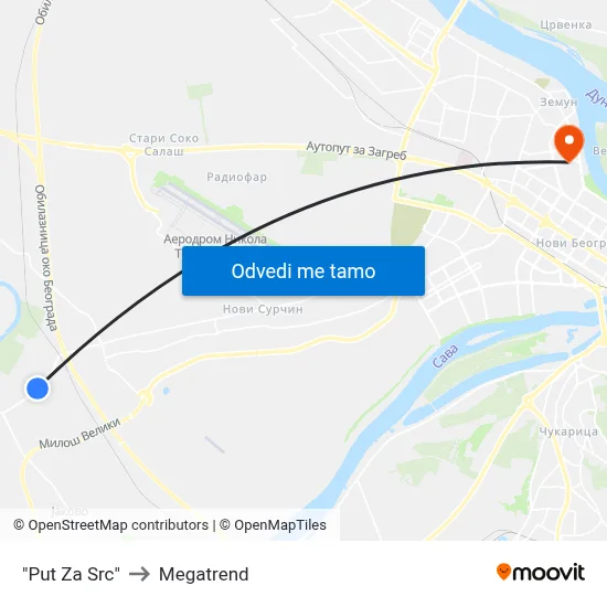 "Put Za Src" to Megatrend map