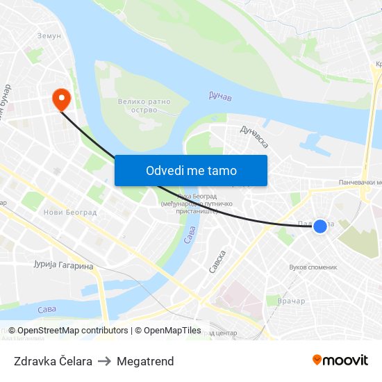 Zdravka Čelara to Megatrend map