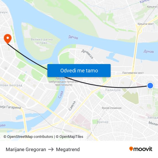 Marijane Gregoran to Megatrend map
