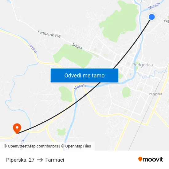 Piperska, 27 to Farmaci map
