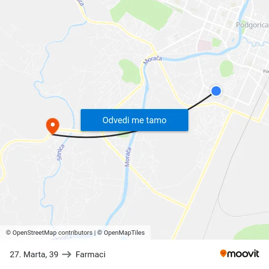 27. Marta, 39 to Farmaci map