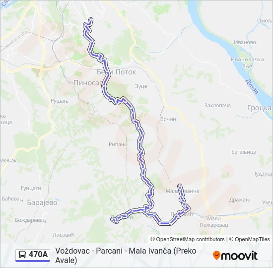 470A  Line Map