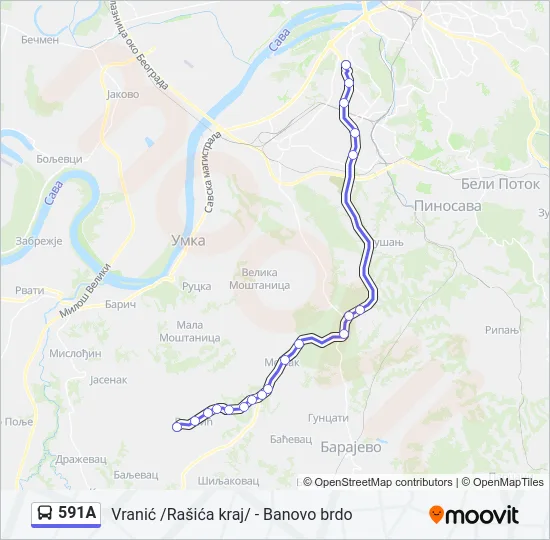 591A  Line Map
