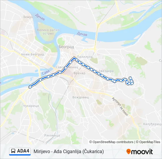 ADA4  Line Map