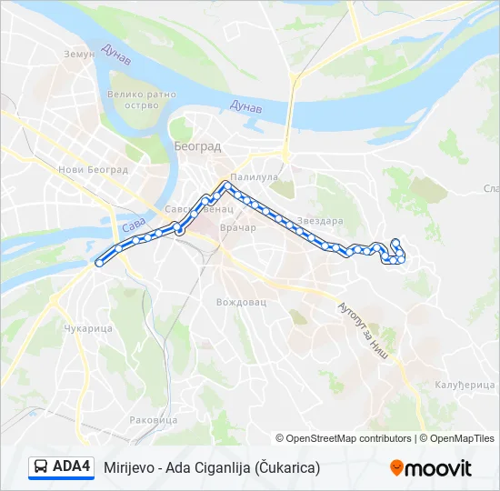 ADA4  Line Map