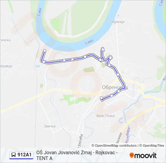 912A1  Line Map
