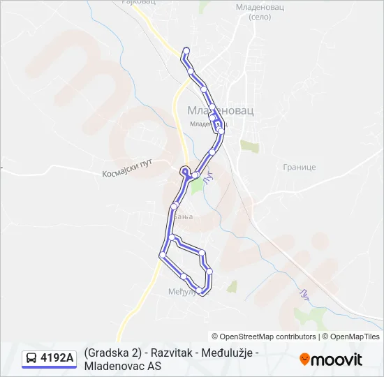 4192A  Line Map