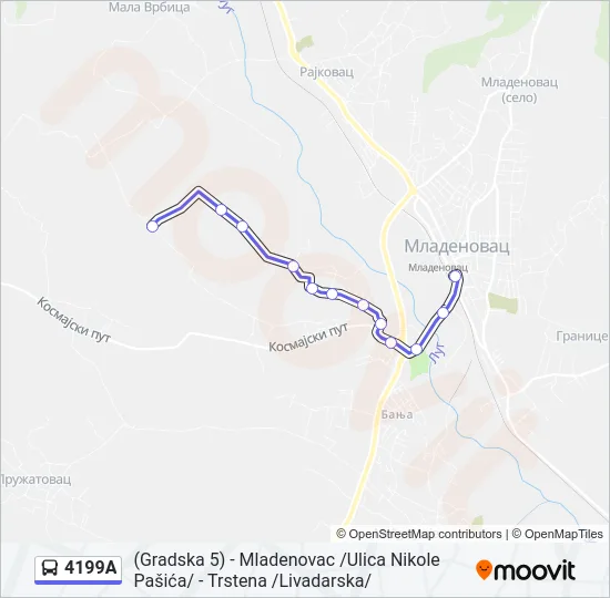 4199A  Line Map
