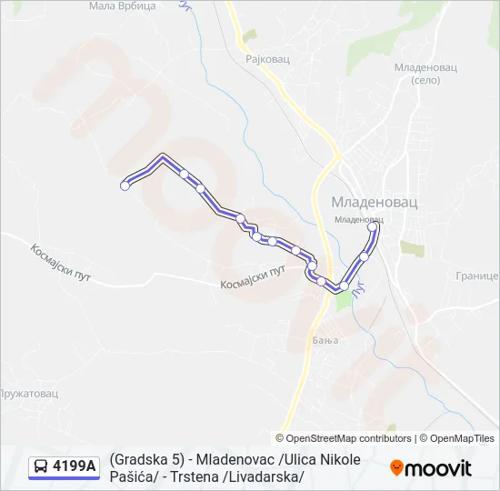 4199A  Line Map
