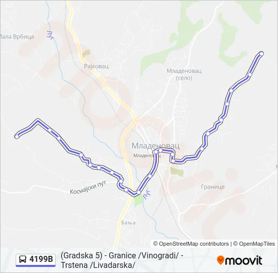 4199B  Line Map