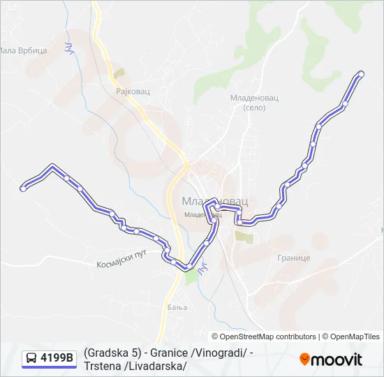 4199B  Line Map