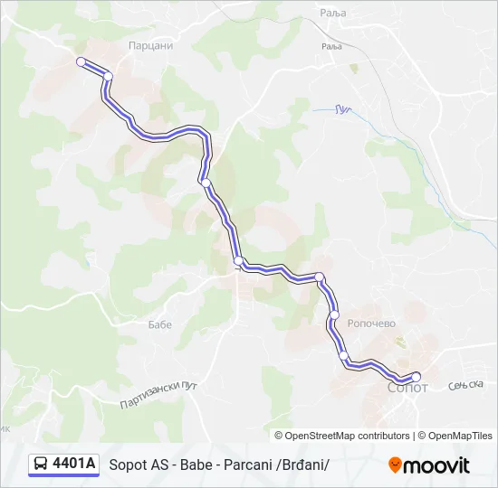 4401A  Line Map