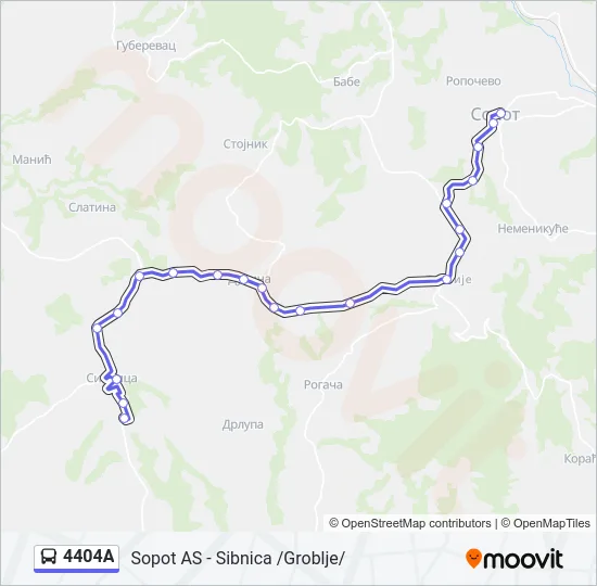 4404A  Line Map