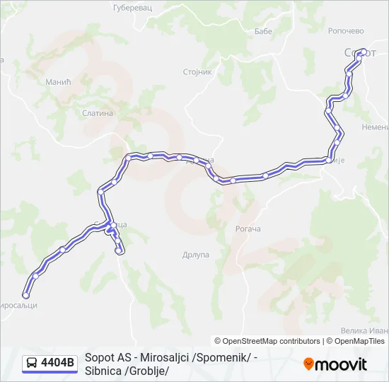 4404B  Line Map