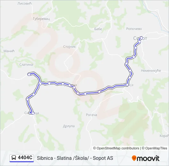 4404C  Line Map